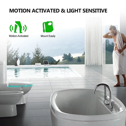 Luz nocturna LED para el baño